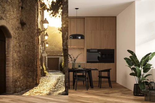 Visualisatie van het product