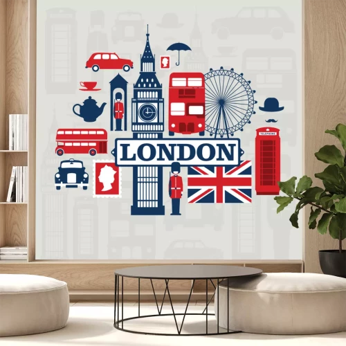 Sticker London vector set