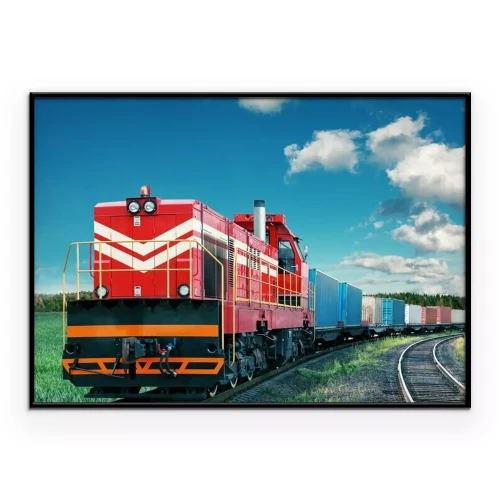 Poster Goederentrein