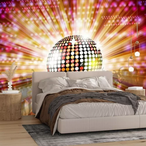 Fotobehang Disco abstractie