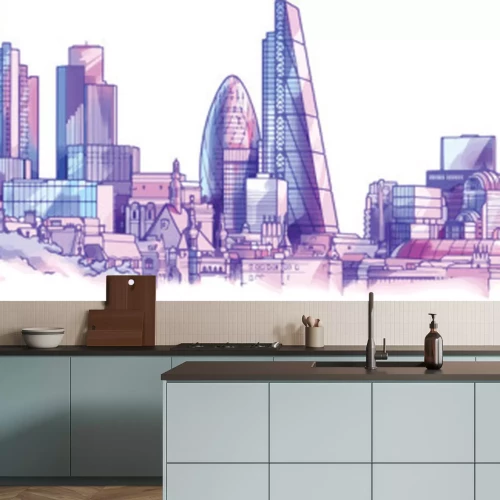 Sticker De Horizon van Londen