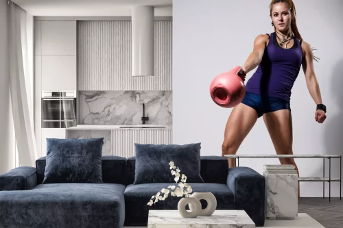 Visualisatie van het product