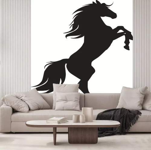 Sticker Paard silhouetten