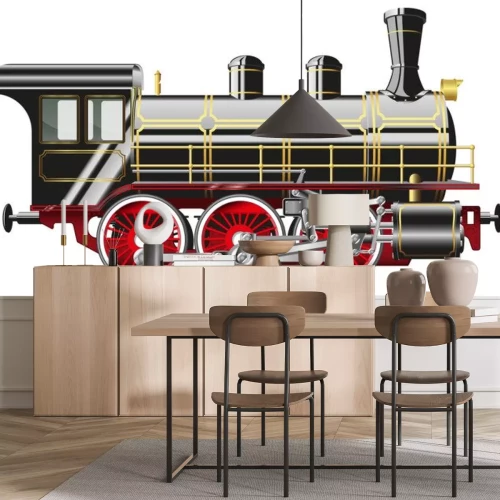 Sticker stoomlocomotief