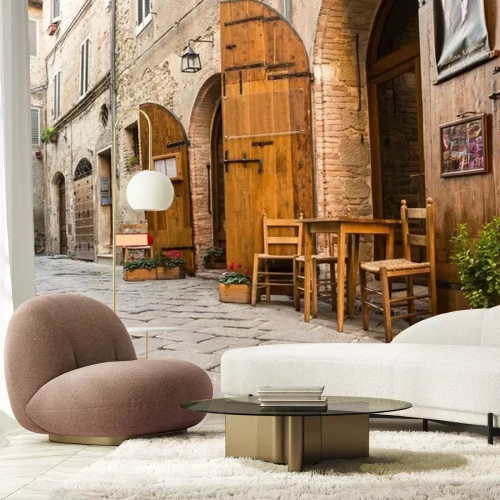 Fotobehang Tipico ristorante italiano nel Vicolo storico