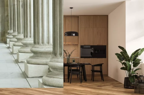 Visualisatie van het product