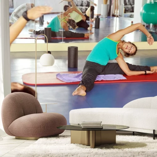 Sticker Gymnastiek in de sportschool