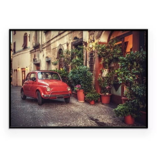 Poster Retro iconische auto