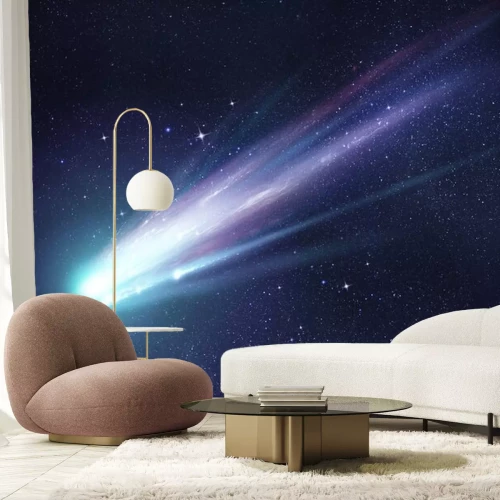 Sticker Super Bright Comet at Night