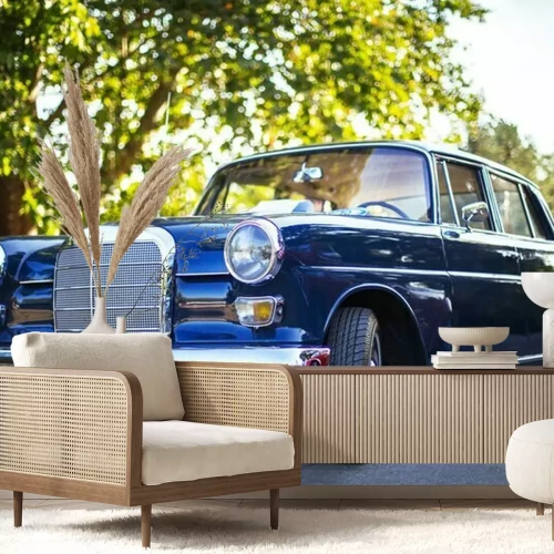Fotobehang Retro auto