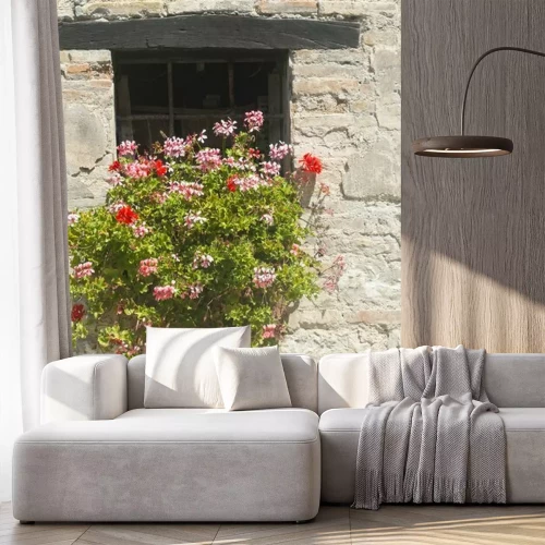 Fotobehang Oud huis in Marche (Italië)