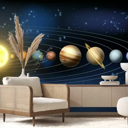 Fotobehang Planeten van het zonnestelsel