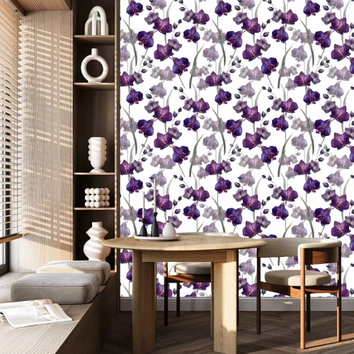 Behang Mooie orchidee flower4