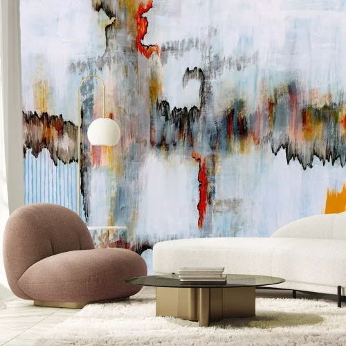 Fotobehang Vervaagde verf