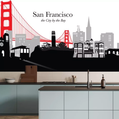 Sticker Horizon van San Francisco