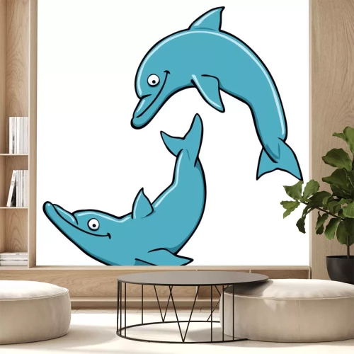 Sticker Dolfijnen