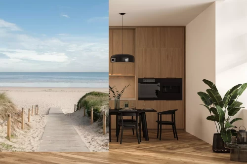 Visualisatie van het product