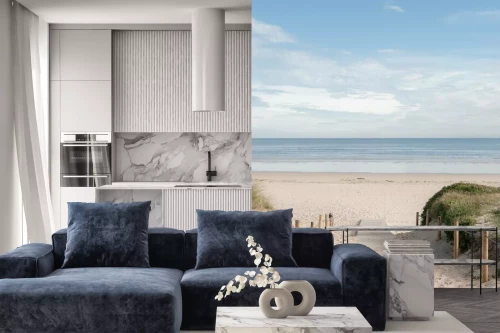 Visualisatie van het product