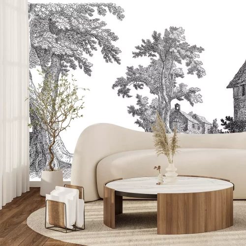 Sticker Village illustratie