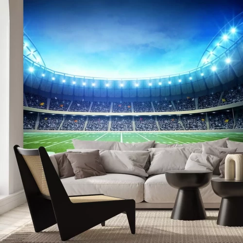 Fotobehang American football stadion