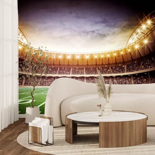 Fotobehang Panorama van een Amerikaanse stadion