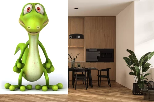 Visualisatie van het product