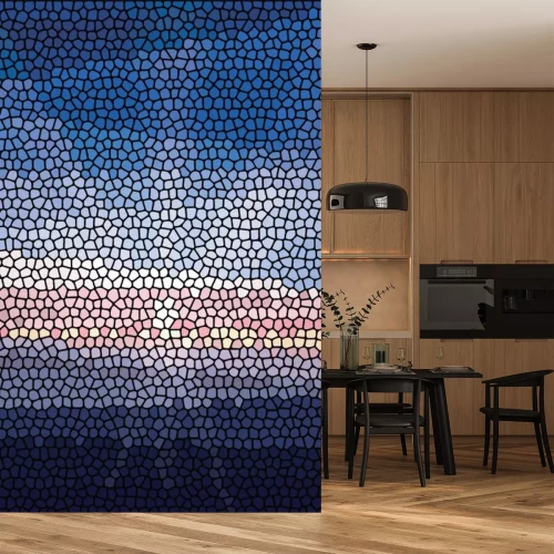 Sticker Kleurverloop mozaïek