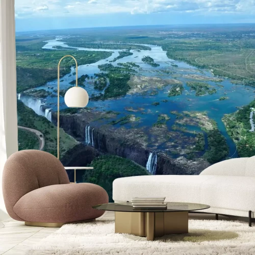 Fotobehang Victoria valt uit de lucht