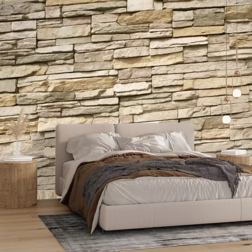 Fotobehang Stenen voorgevel