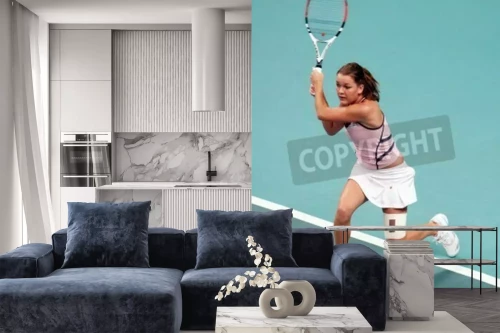 Visualisatie van het product