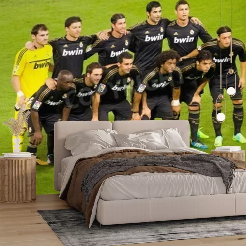 Fotobehang Real Madrid-spelers