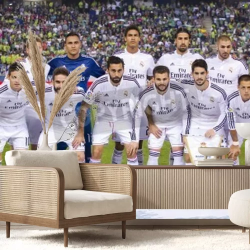 Fotobehang Echte startopstelling