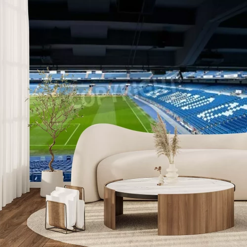 Fotobehang Voor de wedstrijd