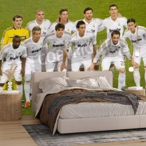 Fotobehang Real Madrid voor de wedstrijd