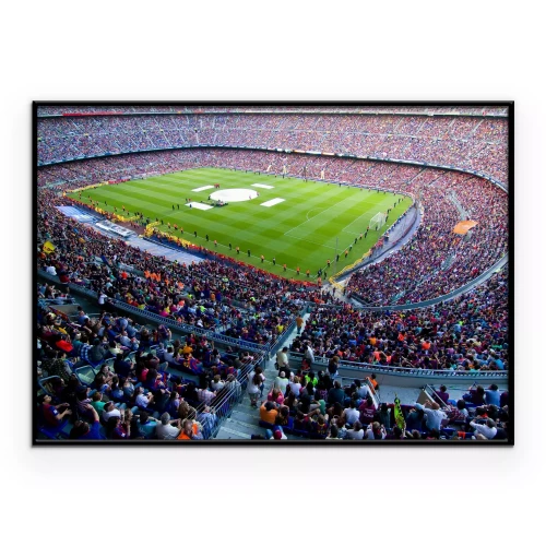 Poster Volle tribunes tijdens de wedstrijd