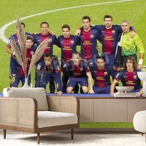 Fotobehang Voetbalteam FC Barcelona