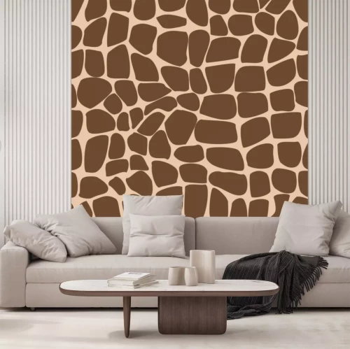 Sticker Giraffenflecken Nahtlos