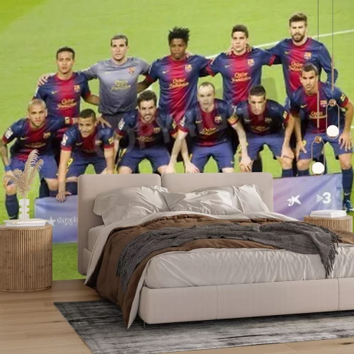 Fotobehang Voetbalclub FC Barcelona