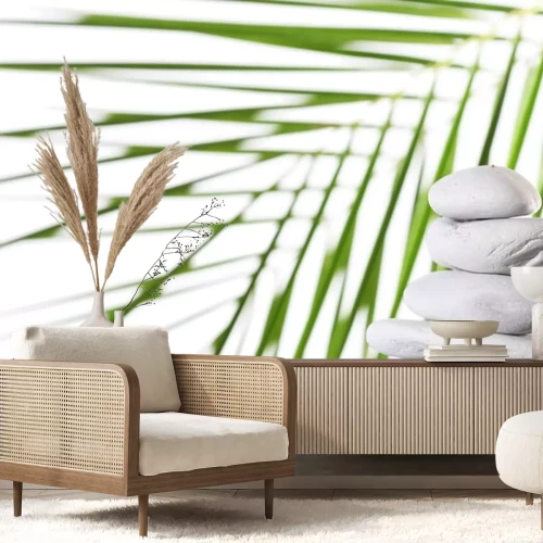 Sticker Stilleven van spa stenen