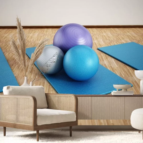 Sticker Pilates training