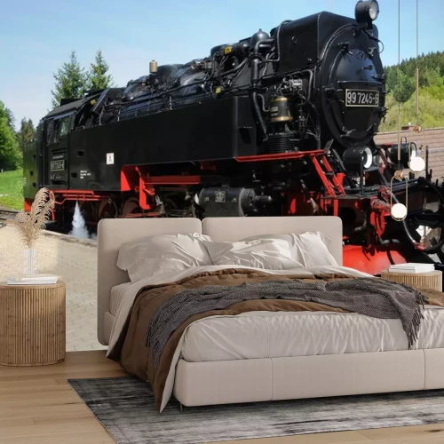 Sticker Stoomlocomotief