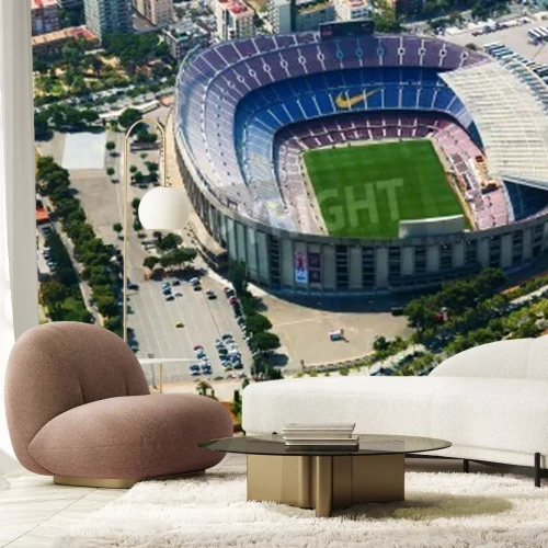 Fotobehang Voetbalstadion in Barcelona