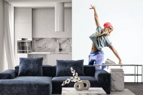 Visualisatie van het product