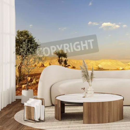 Fotobehang Woestijn in Judea