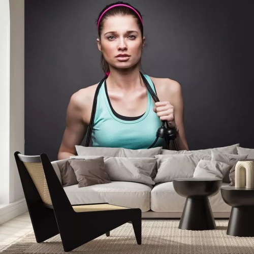 Sticker Fit Vrouw met elastische band