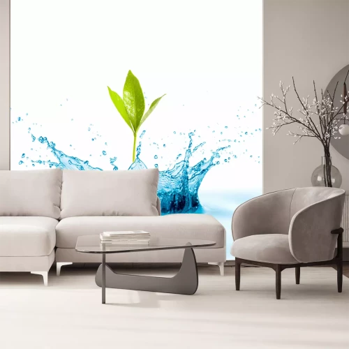 Fotobehang Geef de bron van leven water