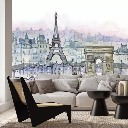Fotobehang Parijs