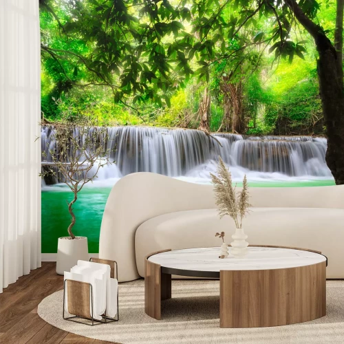 Fotobehang Tropen in het landschap