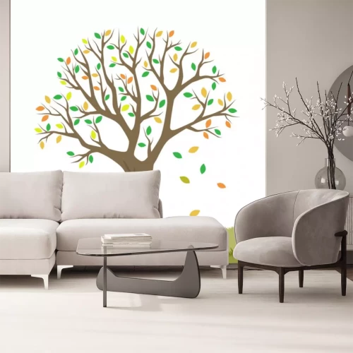 Sticker Herfst boom