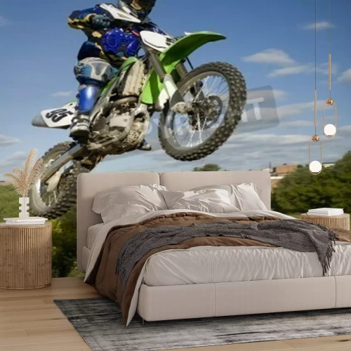 Fotobehang Vrije stijl motorcross